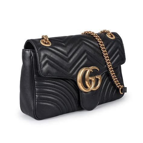 gucci black purse price|black Gucci purse used.